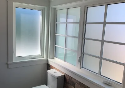 bathroom freshly cleaned post-construction