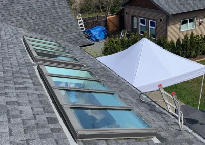 clean skylights courtesy of Early Bird Cleaning