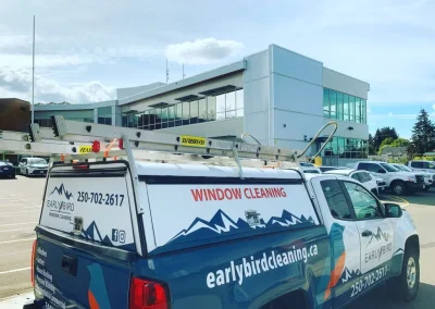 The Early Bird Cleaning Services truck